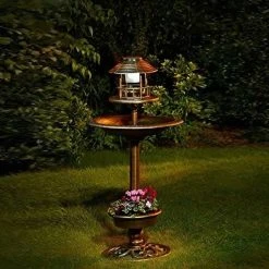Deals 🛒 Nature's Market Natures Market Decorative Solar Light Garden Bird Bath Feeding Table BBSOLAR 🥰 -Everbuild shop unnamed file 377