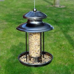 Hot Sale ???? Nature's Market Natures Market Deluxe Steel Lantern Wild Bird Seed Feeder Feeding Station BF036 ⌛ -Everbuild shop unnamed file 388