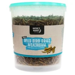 Top 10 🌟 Nature's Market Natures Market Wild Bird Food Dried Mealworms 100g Tub BFMW01 🔥