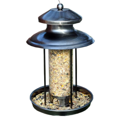 Hot Sale ???? Nature's Market Natures Market Deluxe Steel Lantern Wild Bird Seed Feeder Feeding Station BF036 ⌛ -Everbuild shop unnamed file 46