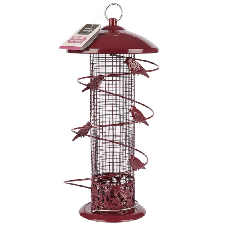 Natures Market Finch Nut Peanut Bird Food Feeder Red BFBN Budget ???? Nature's Market Natures Market Finch Nut Peanut Bird Food Feeder Red BFBN ???? -Everbuild shop unnamed file 52