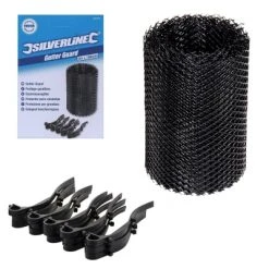 Hot Sale ✨ Silverline Tools Silverline Gutter Mesh Leaf Guard 5m X 160mm 225710 🧨