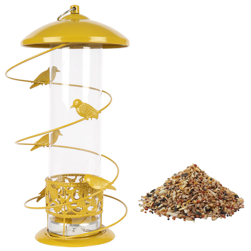 Natures Market Finch Wild Bird Food Seed Feeder Yellow BFBS Brand new ???? Nature's Market Natures Market Finch Wild Bird Food Seed Feeder Yellow BFBS ???? -Everbuild shop unnamed file 55