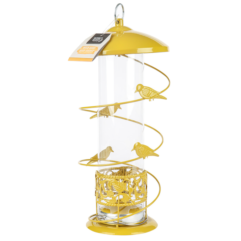 Natures Market Finch Wild Bird Food Seed Feeder Yellow BFBS Brand new ???? Nature's Market Natures Market Finch Wild Bird Food Seed Feeder Yellow BFBS ???? -Everbuild shop unnamed file 56