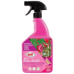 New ???? Doff 2 In 1 Rose Plant Shrub Shield Bug Fungus Control 1 Litre Spray SCBA00DPK ????