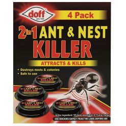 New ???? Doff 2 In 1 Ant And Nest Killer Bait Station 4 Pack DP1092 ✔️