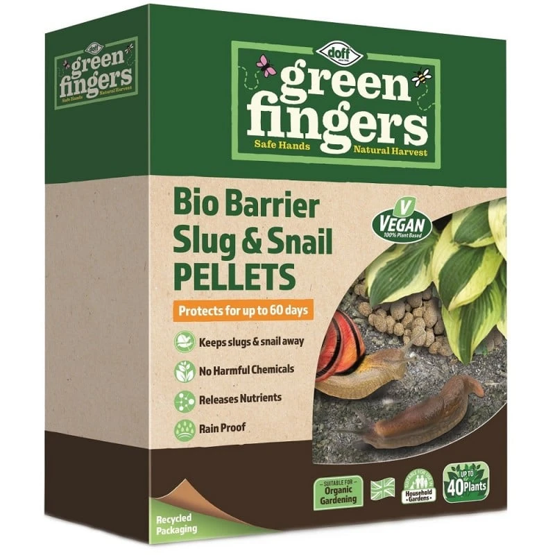 Budget ⭐ Doff Green Fingers Bio Barrier Slug Snail Protection Pellets 1kg F-AD-A00-DGF 🥰 1 Budget ⭐ Doff Green Fingers Bio Barrier Slug Snail Protection Pellets 1kg F-AD-A00-DGF 🥰