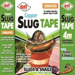 Best Pirce 🥰 Doff Slugs Be Gone Copper Plant Pot Slug Snail Barrier Tape 4m DP1020 😉 -Everbuild shop unnamed file 723