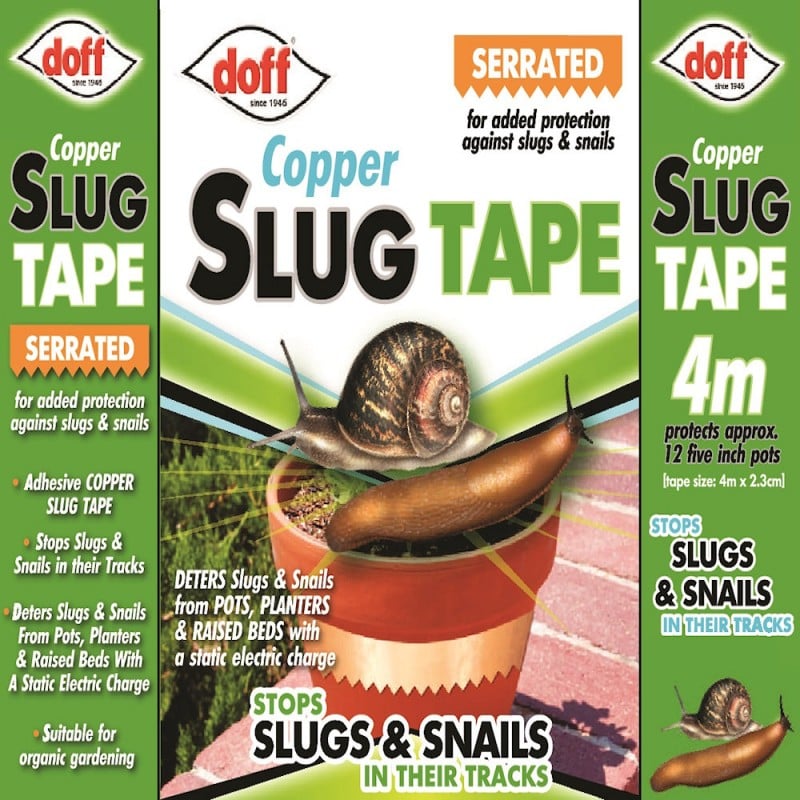 Doff Slugs Be Gone Copper Plant Pot Slug Snail Barrier Tape 4m DP1020 Best Pirce ???? Doff Slugs Be Gone Copper Plant Pot Slug Snail Barrier Tape 4m DP1020 ???? -Everbuild shop unnamed file 723