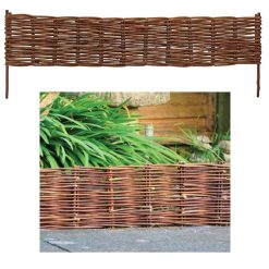 Best reviews of ???? Kingfisher Garden Kingfisher 200mm Tall Willow Garden Lawn Plant Border Edging 1m Panel LER ????