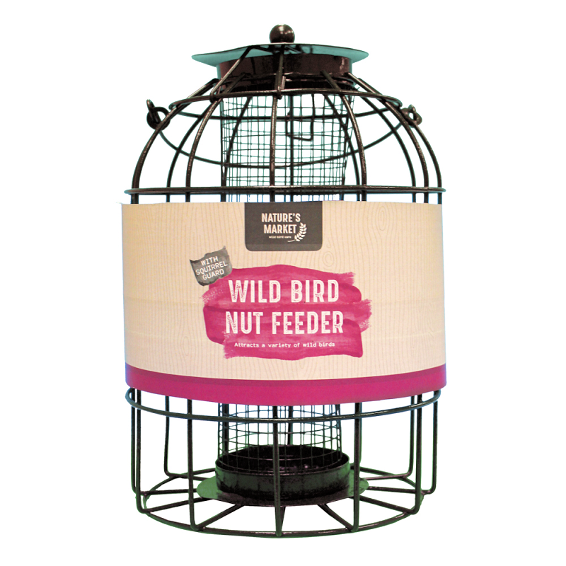 Flash Sale ???? Nature's Market Natures Market Squirrel Guard Nut Peanut Bird Food Feeder Green BF008N ???? 3 Flash Sale ???? Nature's Market Natures Market Squirrel Guard Nut Peanut Bird Food Feeder Green BF008N ???? - Image 3