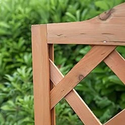 Flash Sale ⌛ Kingfisher Garden Kingfisher Square Garden Wood Planter Wooden Trellis Backed 1.6m Tall PLANTER1 😀 -Everbuild shop unnamed file 852