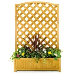 Best Sale 🤩 Kingfisher Garden Kingfisher Square Garden Wood Planter Wooden Trellis Backed 1m Tall PLANTER3 ⭐ 11 Best Sale 🤩 Kingfisher Garden Kingfisher Square Garden Wood Planter Wooden Trellis Backed 1m Tall PLANTER3 ⭐ -Everbuild shop unnamed file 858