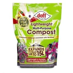 Hot Sale ⌛ Doff Peat Free Multipurpose Premium Compost 15L FWAO00DOF 💯