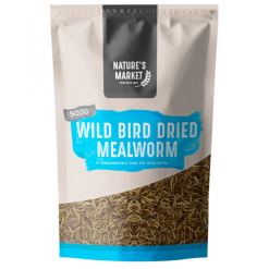 Top 10 ⌛ Nature's Market Natures Market Wild Bird Food Dried Mealworms 500g Lrg Bag BFMW06 ????